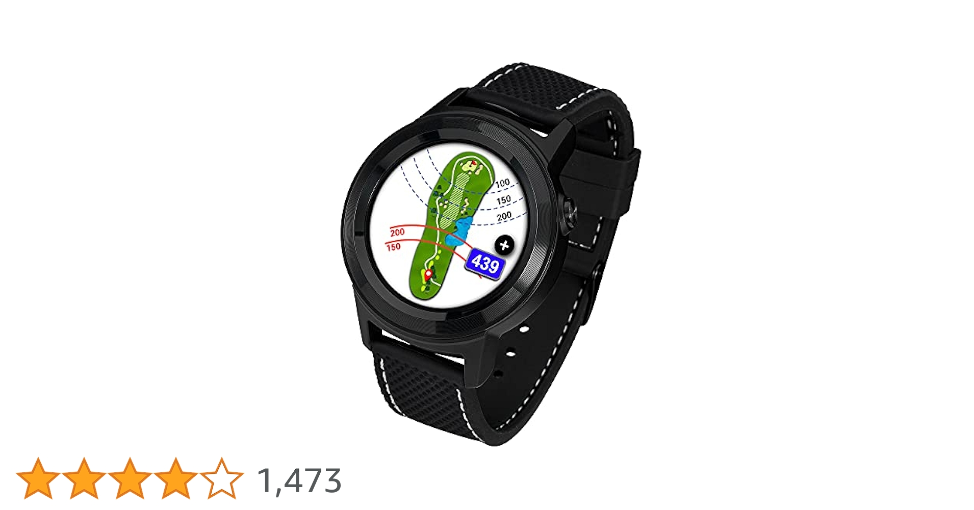 GolfBuddy Aim W11 Golf GPS Watch, 1.3